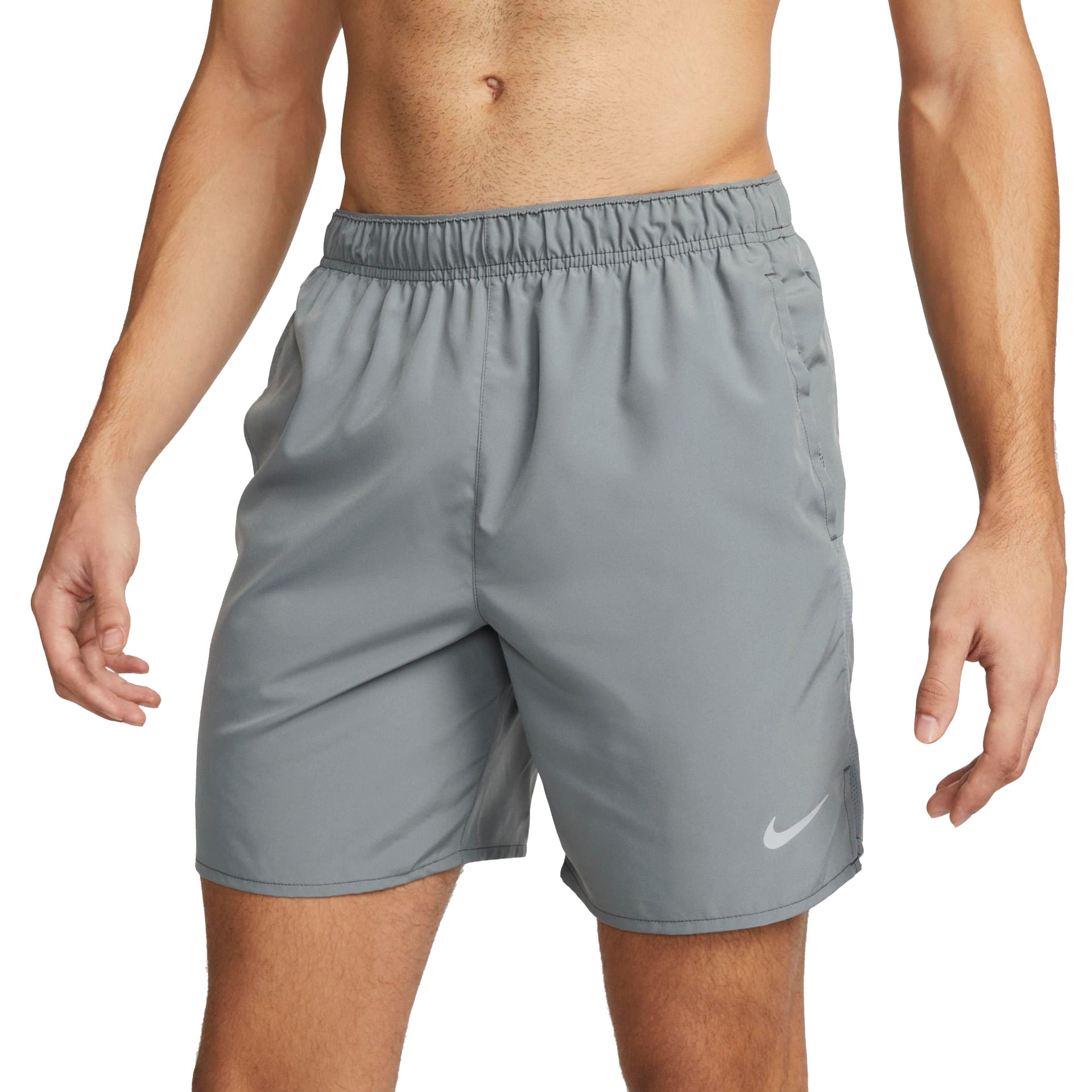 Nike Bermuda DV9344-084 M CHALLENGER 7UL SH Cinza Poliester -1-